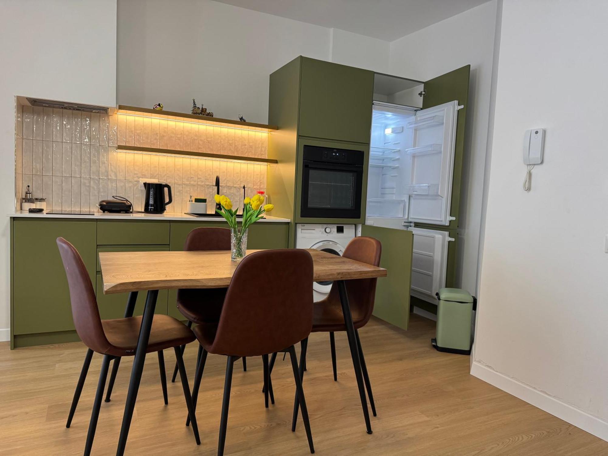 Flora Apartments Sarande Bagian luar foto